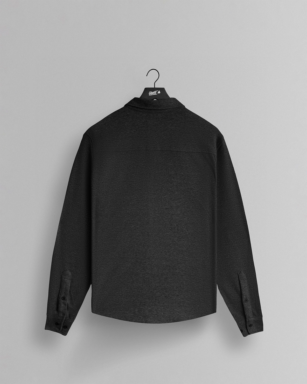CoreLongSleeveButtonDownHeatherBlackBack.png