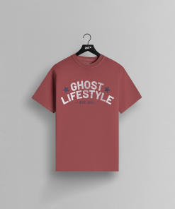 GHOST® STARS & HYPE TEE | CRIMSON