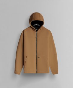 GHOST® UTILITY CANVAS SHERPA JACKET | CAMEL
